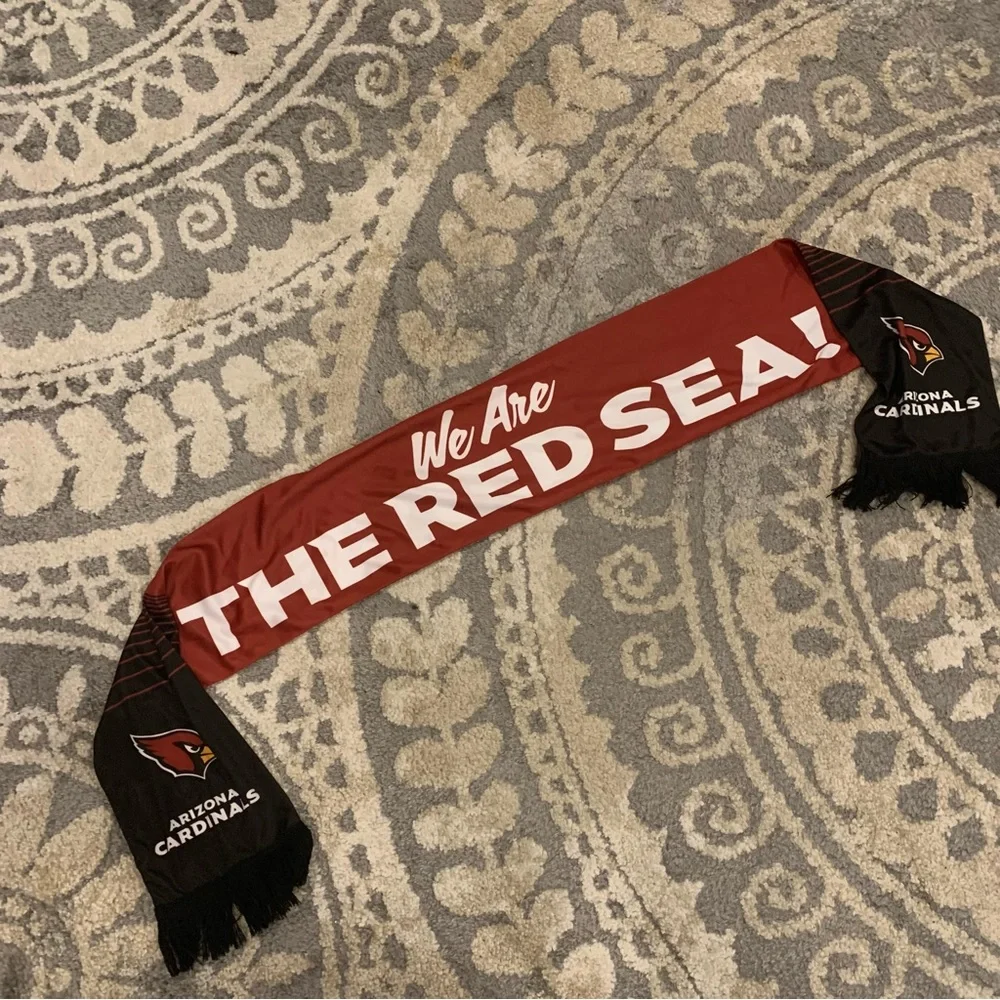 Arizona Cardinals NFL Football 60” Unbranded Scarf Adult OSFA‎
